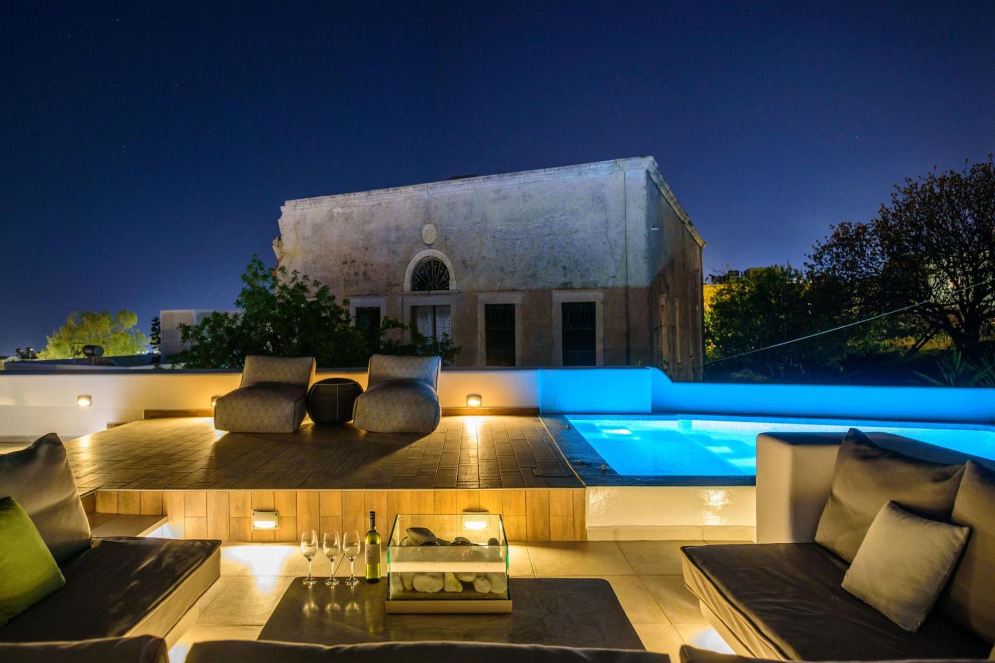 Secret Spot Luxury Villa Fira  Exterior photo